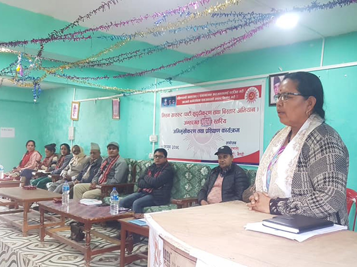 बैतडीका पालिकामा एमालेको ‘मिसन ग्रासरुट’अभियान 